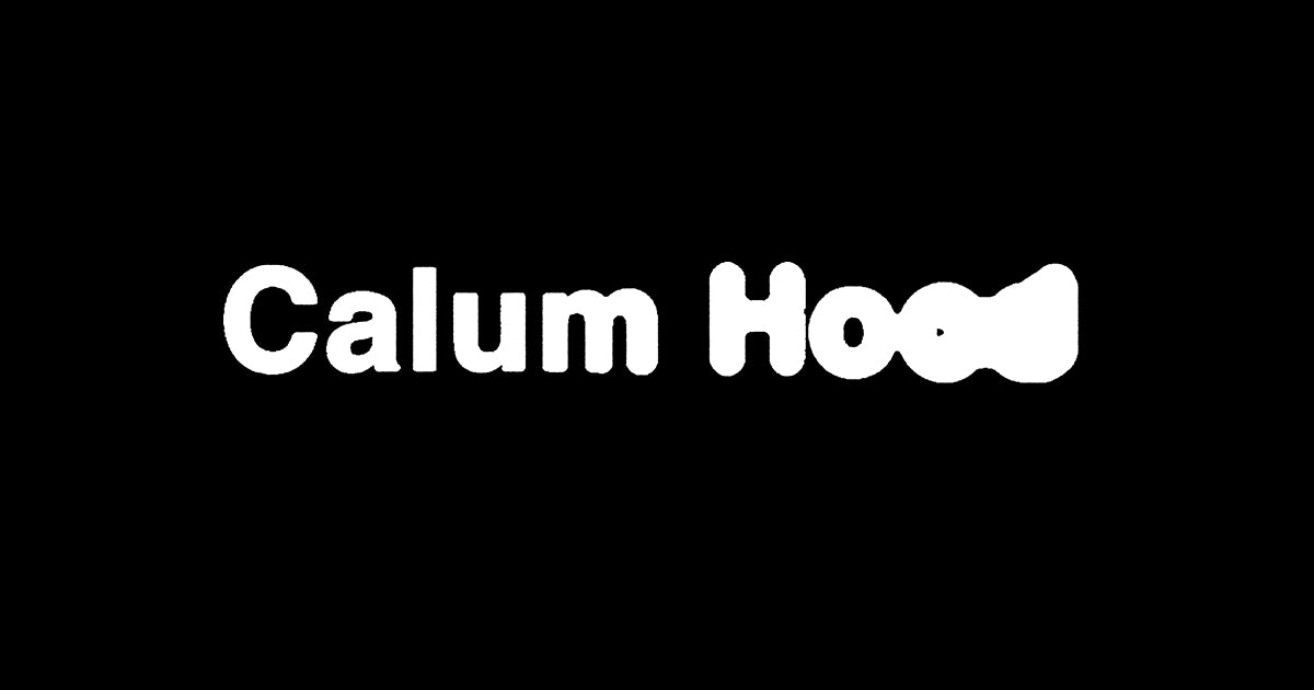Calum Hood UK - Shop Exclusive Music & Merch