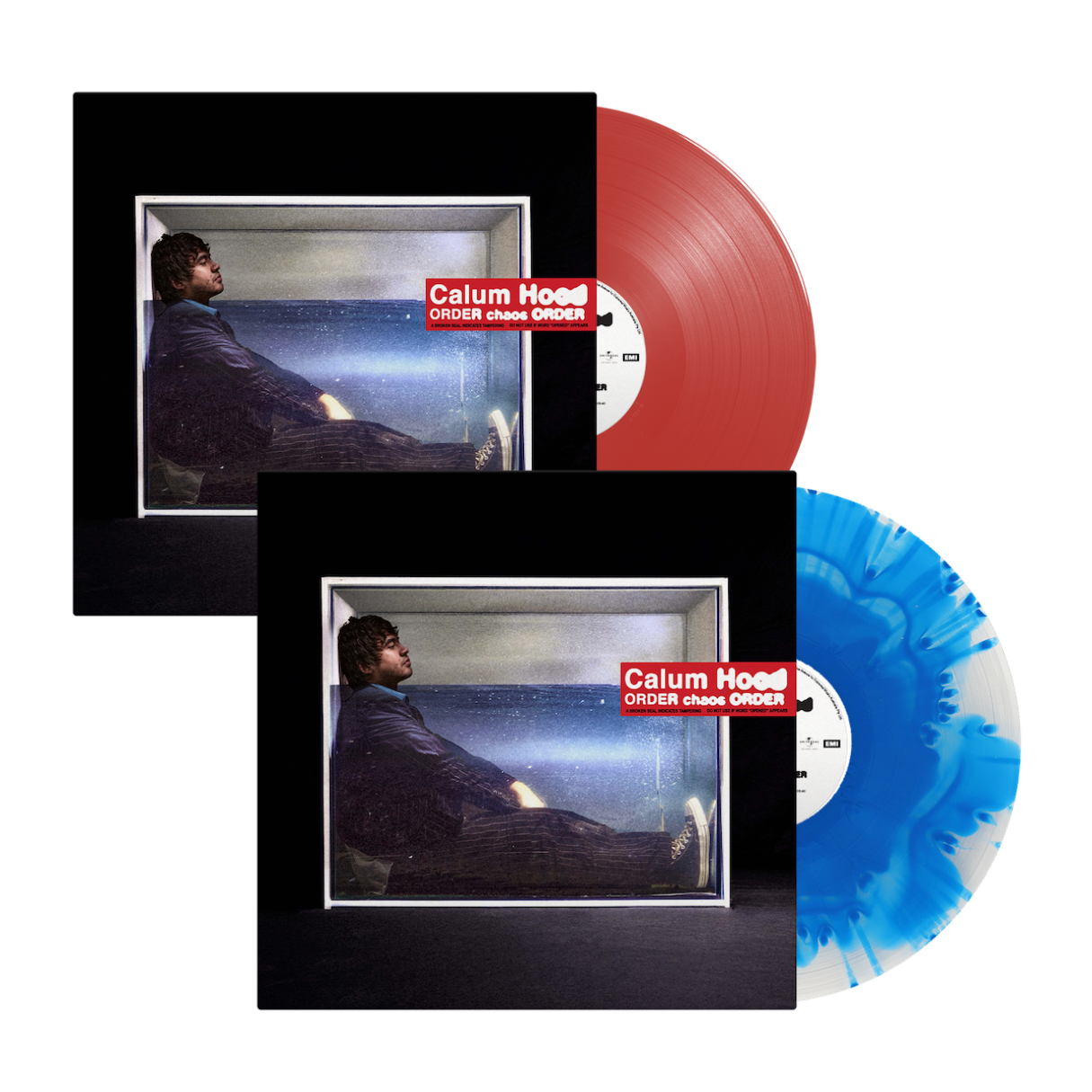 ORDER chaos ORDER ('chaos' Cloudy Blue Exclusive LP + ‘ORDER’ Red Opaque LP)